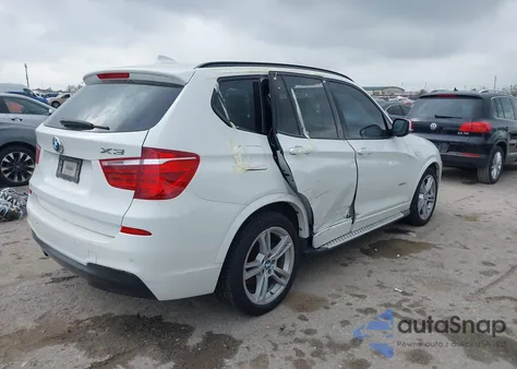 2014 BMW X3 xDrive28I из США, поврежденный, VIN 5UXWX9C59E0D27619